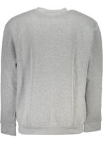 CAVALLI CLASS MEN'S GRAY ZIPLESS SWEATSHIRT - Image 2