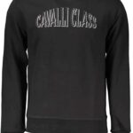 CAVALLI CLASS SWEATSHIRT WITHOUT ZIP BLACK MAN
