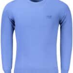 CAVALLI CLASS MEN'S BLUE SWEATER