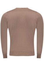 CAVALLI CLASS MEN'S BROWN SWEATER - Image 2