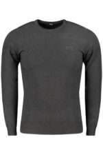 CAVALLI CLASS MEN'S BLACK SWEATER