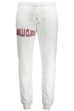 CAVALLI CLASS WHITE MEN'S TROUSERS
