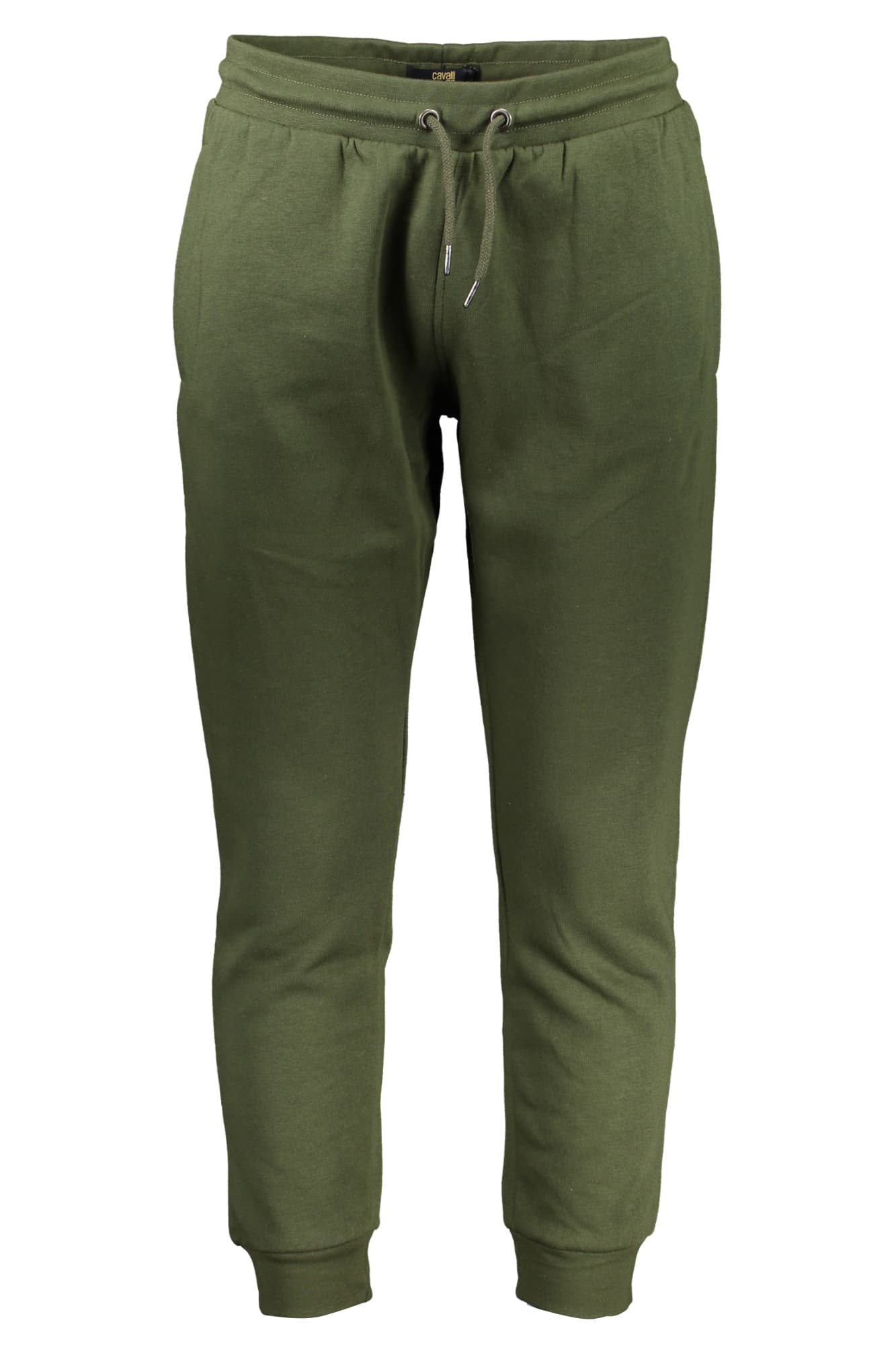 cavalliclasspantaloneuomoverde_1 CAVALLI CLASS GREEN MEN'S PANTS - Image 1