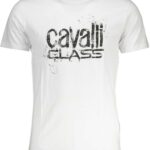 CAVALLI CLASS MEN'S SHORT SLEEVED T-SHIRT WHITE