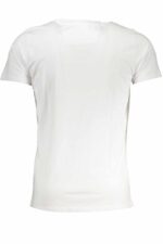 CAVALLI CLASS MEN'S SHORT SLEEVED T-SHIRT WHITE - Image 2