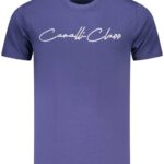 CAVALLI CLASS SHORT SLEEVE T-SHIRT MEN BLUE