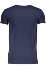 CAVALLI CLASS MEN'S SHORT SLEEVED T-SHIRT BLUE - Image 2
