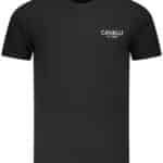 CAVALLI CLASS SHORT SLEEVE T-SHIRT MEN BLACK