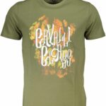 CAVALLI CLASS SHORT SLEEVE T-SHIRT MEN GREEN