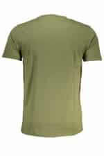 CAVALLI CLASS GREEN MEN'S SHORT SLEEVED T-SHIRT - Image 2