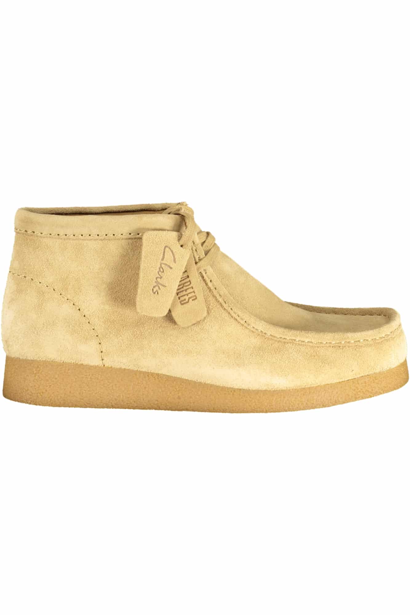 clarkscalzaturasportivauomobeige_1 CLARKS MEN'S BEIGE SPORTS SHOES - Image 1