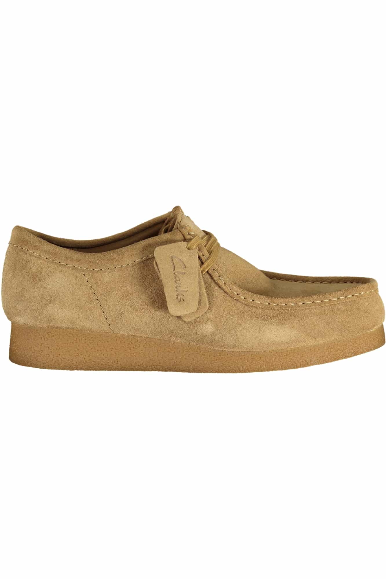 clarkscalzaturasportivauomobeige_1 CLARKS MEN'S BEIGE SPORTS SHOES - Image 1