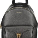 COCCINELLE WOMEN'S BLACK BACKPACK