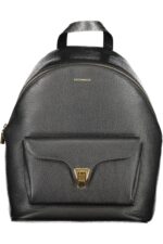 COCCINELLE WOMEN'S BLACK BACKPACK