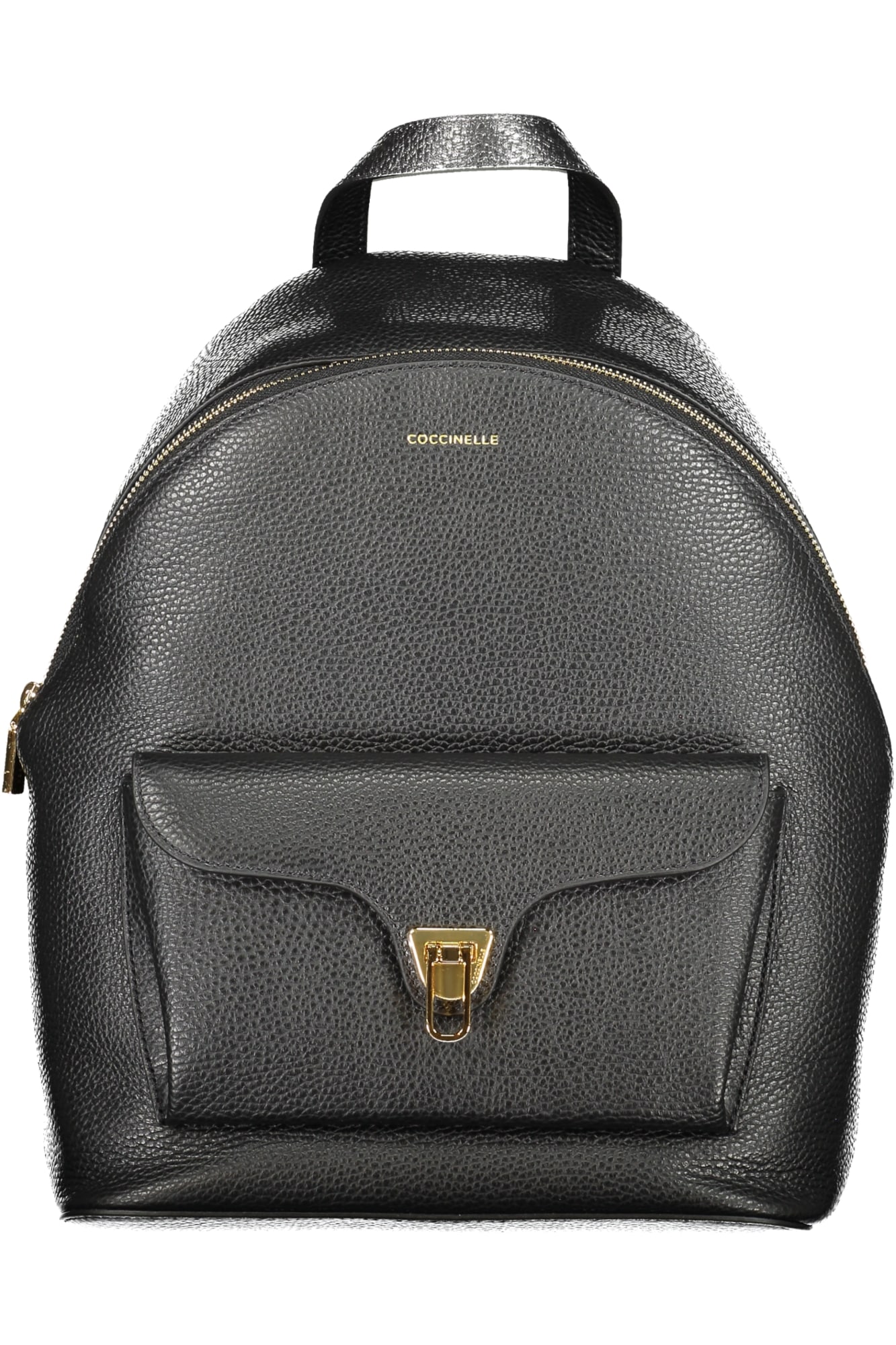 coccinellezainodonnanero_1 COCCINELLE WOMEN'S BLACK BACKPACK - Image 1