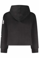 Converse Girls' Zip-Up Hoodie, Black - Image 2