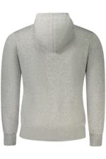 CONVERSE CHILDREN'S GRAY ZIP-UP SWEATSHIRT - Image 2