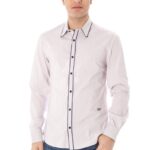 COSTUME NATIONAL MEN'S LONG SLEEVE PINK SHIRT