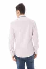 COSTUME NATIONAL MEN'S LONG SLEEVE PINK SHIRT - Image 2