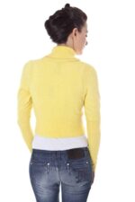 DATCH SHRUG LONG SLEEVE WOMAN YELLOW - Image 2