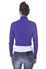 DATCH SHRUG LONG SLEEVES PURPLE WOMAN - Image 2