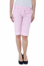 DATCH PINK WOMAN BERMUDA TROUSERS