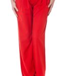 DENNY ROSE RED WOMAN TROUSERS