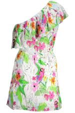 DESIGUAL SHORT DRESS WOMEN WHITE - Image 2