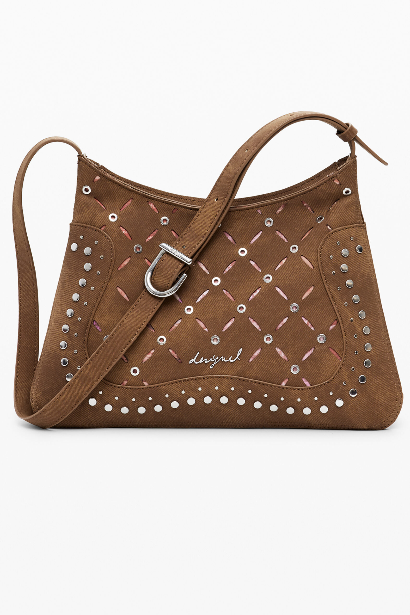 desigualborsadonnamarrone_1 DESIGUAL WOMEN'S BROWN BAG - Image 1
