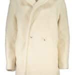 DESIGUAL WHITE WOMEN'S COAT