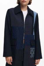 DESIGUAL WOMEN'S BLACK JACKET - Image 3