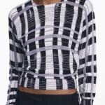 DESIGUAL WOMEN'S WHITE SWEATER