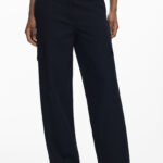 DESIGUAL WOMEN'S BLACK TROUSERS