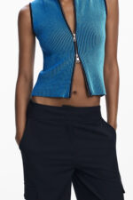 DESIGUAL WOMEN'S BLACK TROUSERS - Image 3
