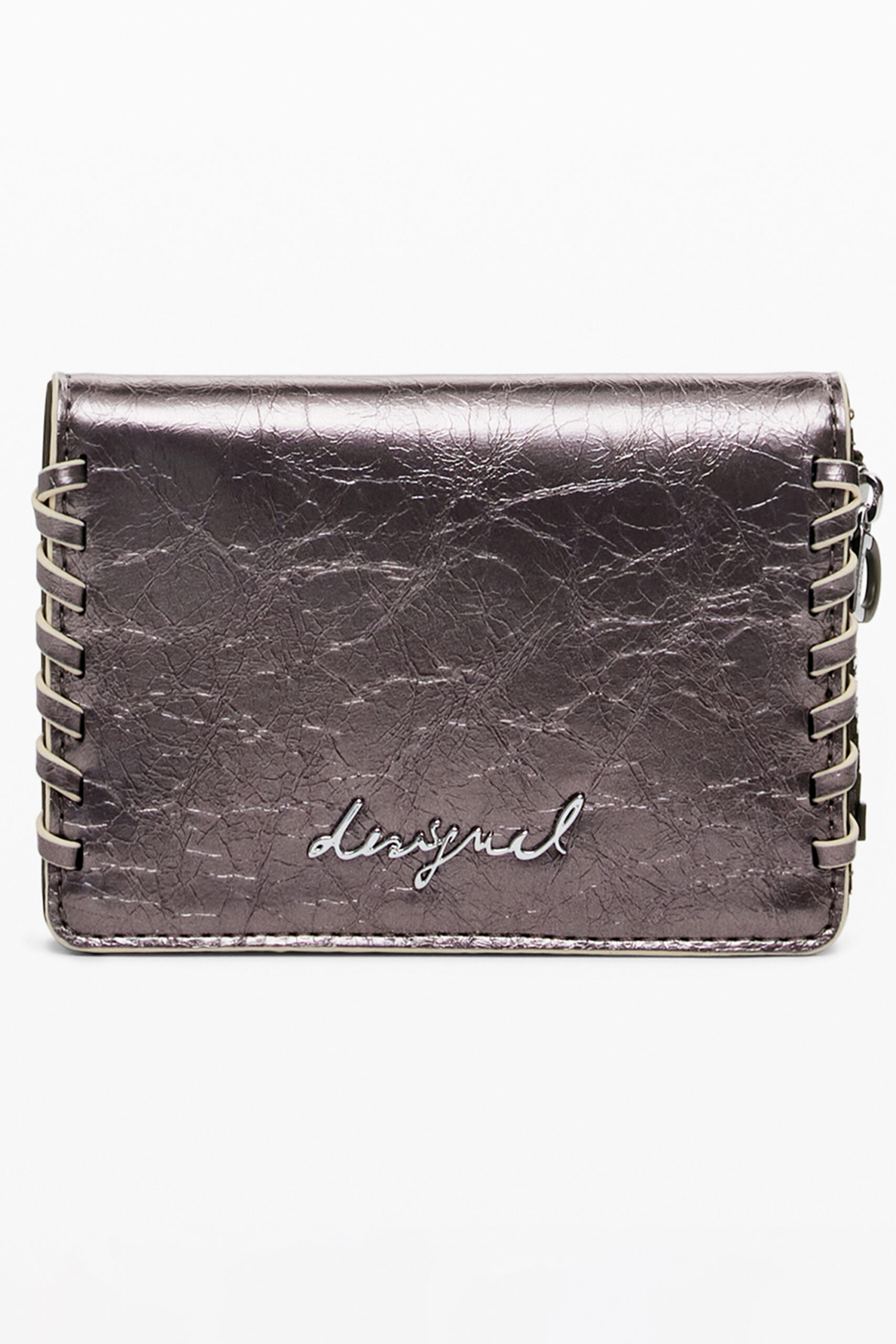 desigualportafogliodonnabronzo_1 DESIGUAL WOMEN'S BRONZE WALLET - Image 1