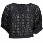 DESIGUAL BLACK WOMAN SHORT SLEEVE T-SHIRT
