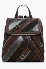 DESIGUAL WOMEN'S BROWN BACKPACK