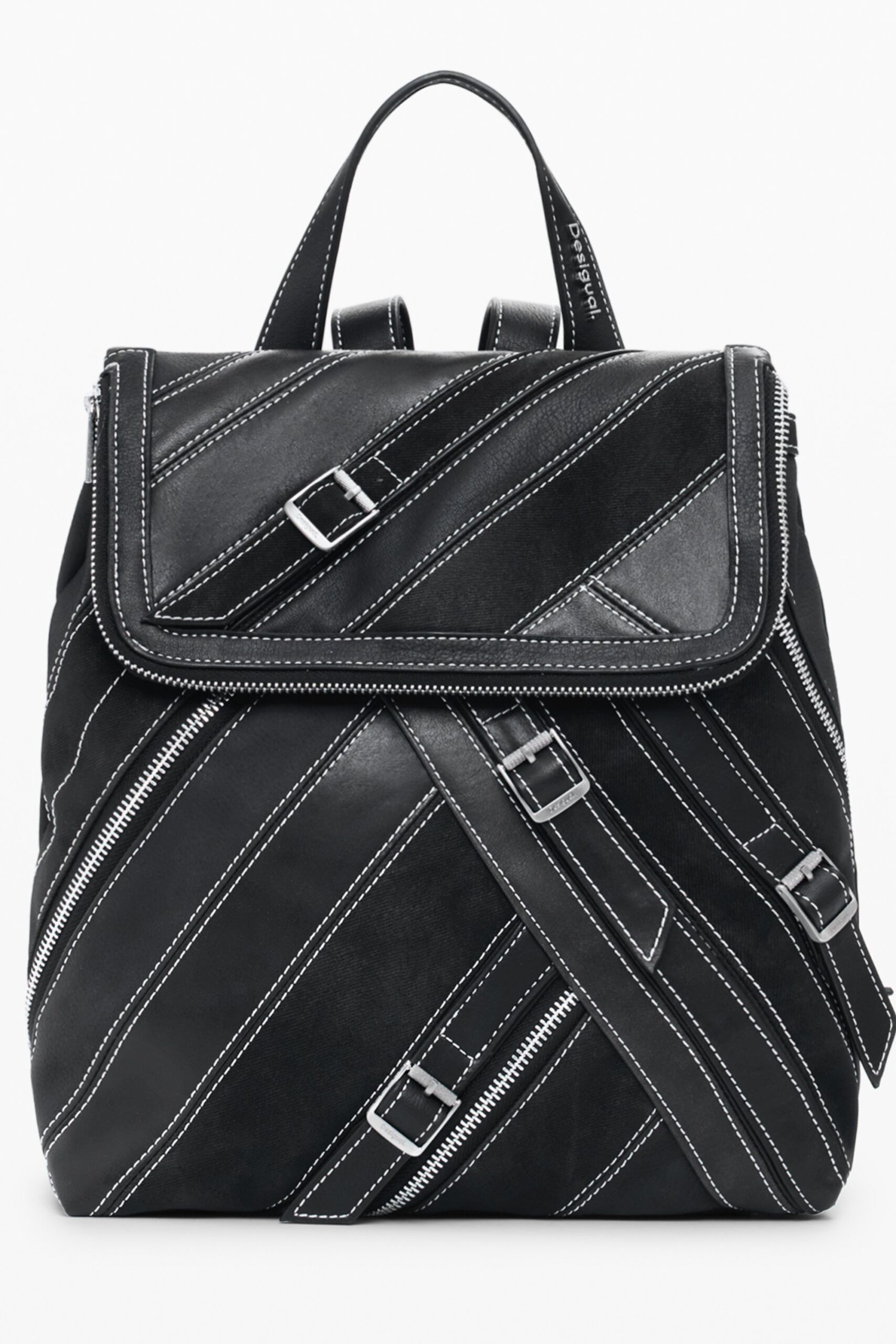 desigualzainodonnanero_1 DESIGUAL WOMEN'S BLACK BACKPACK - Image 1