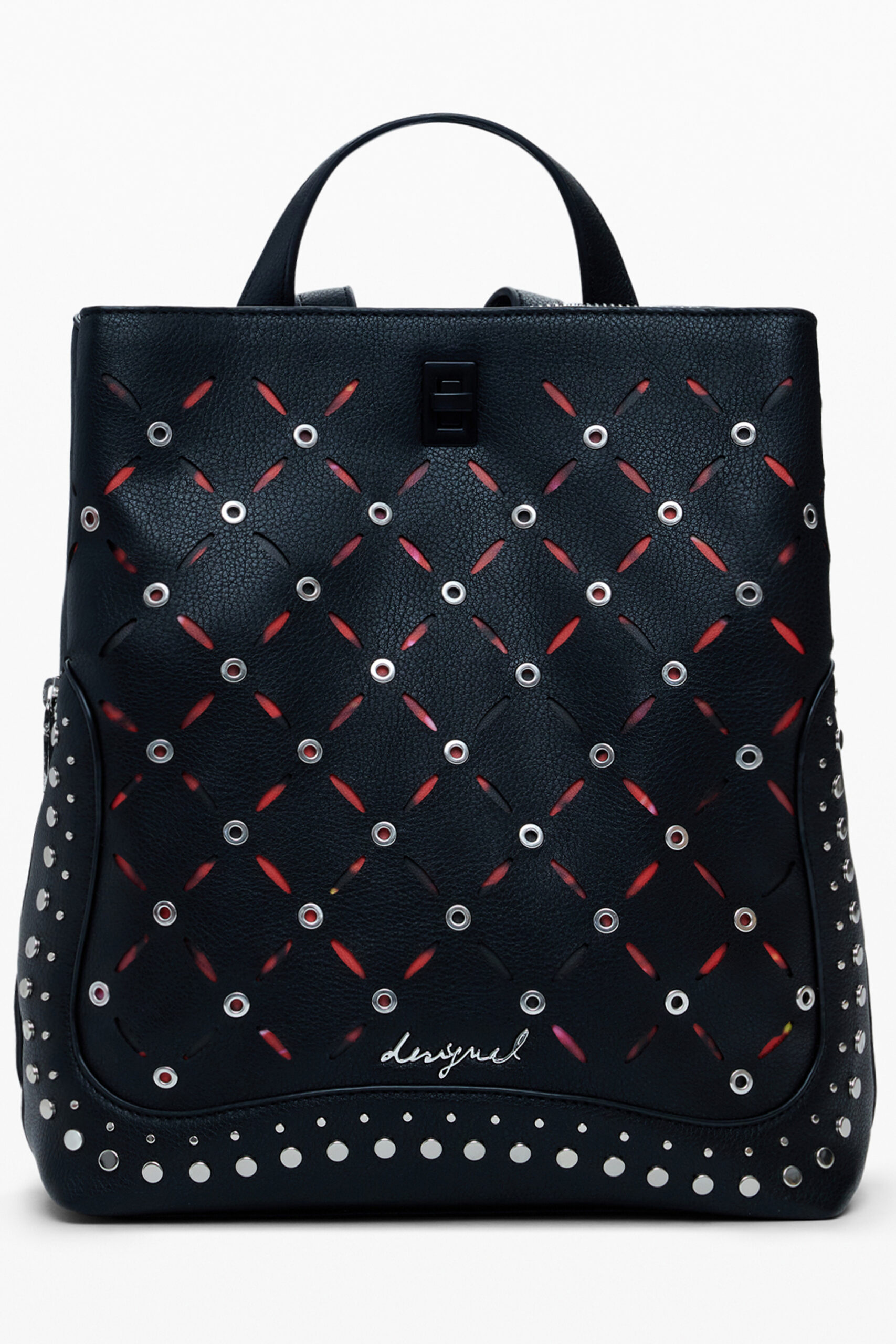 desigualzainodonnanero_1 DESIGUAL WOMEN'S BLACK BACKPACK - Image 1