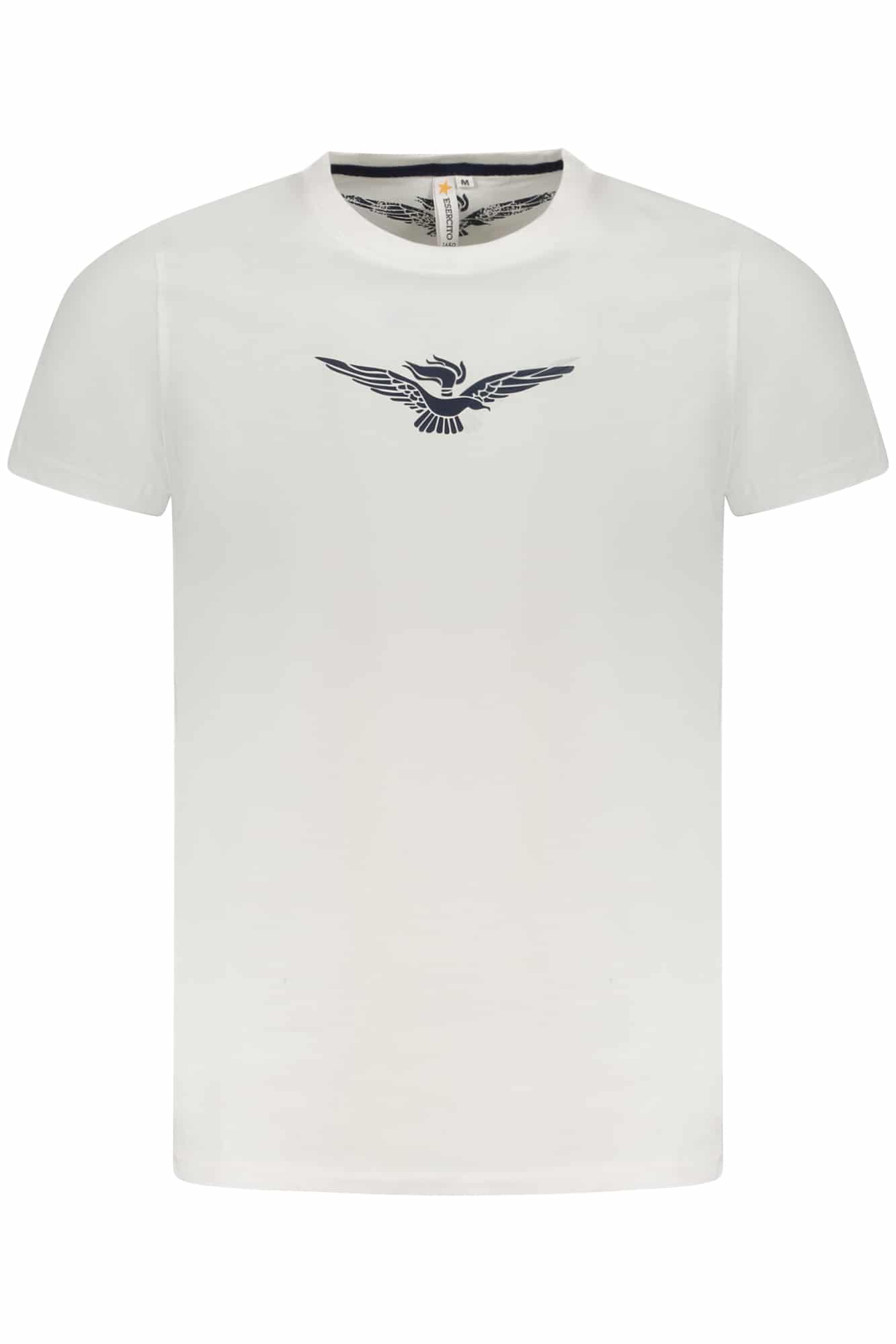 esercito1659t-shirtmanichecorteuomobianco_1 ARMY 1659 MEN'S SHORT SLEEVE T-SHIRT WHITE - Image 1