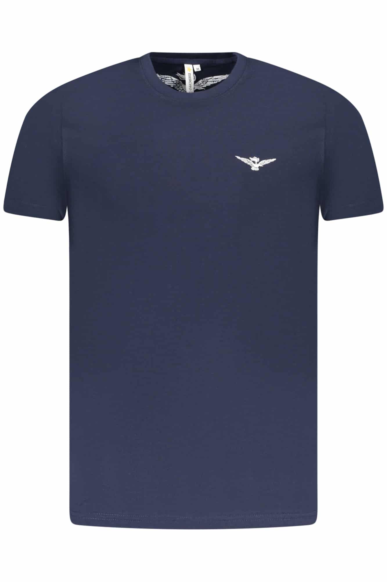 esercito1659t-shirtmanichecorteuomoblu_1 ARMY 1659 MEN'S SHORT SLEEVE T-SHIRT BLUE - Image 1