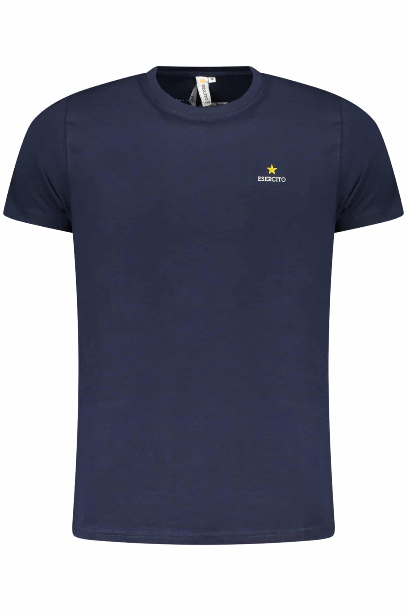 esercito1659t-shirtmanichecorteuomoblu_1 ARMY 1659 MEN'S SHORT SLEEVE T-SHIRT BLUE - Image 1