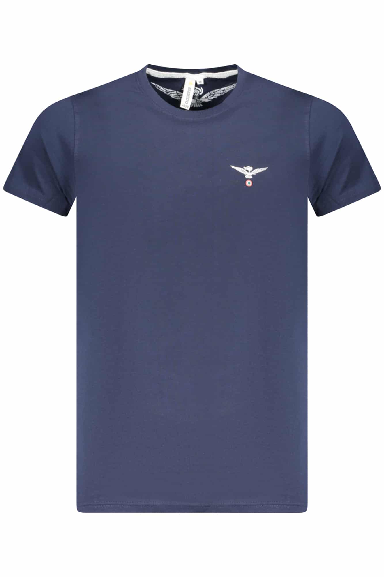esercito1659t-shirtmanichecorteuomoblu_1 ARMY 1659 MEN'S SHORT SLEEVE T-SHIRT BLUE - Image 1