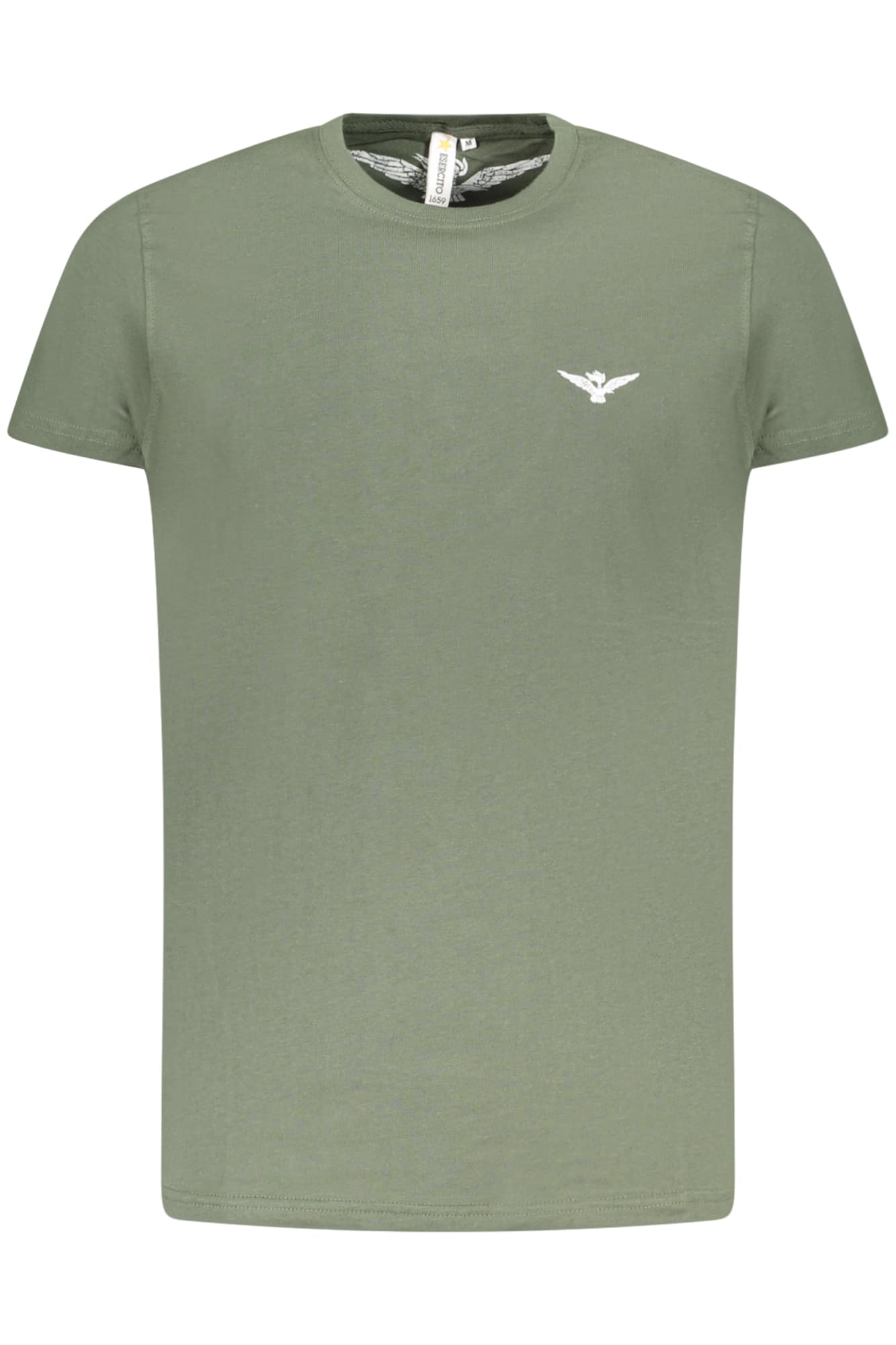 esercito1659t-shirtmanichecorteuomoverde_1 ARMY 1659 MEN'S SHORT SLEEVE T-SHIRT GREEN - Image 1