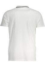 FILA MEN'S WHITE SHORT SLEEVED POLO SHIRT - Image 2