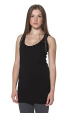 FRED PERRY WOMEN'S BLACK TANK - Image 2