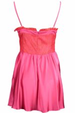 GAELLE PARIS PINK WOMAN SHORT DRESS - Image 2