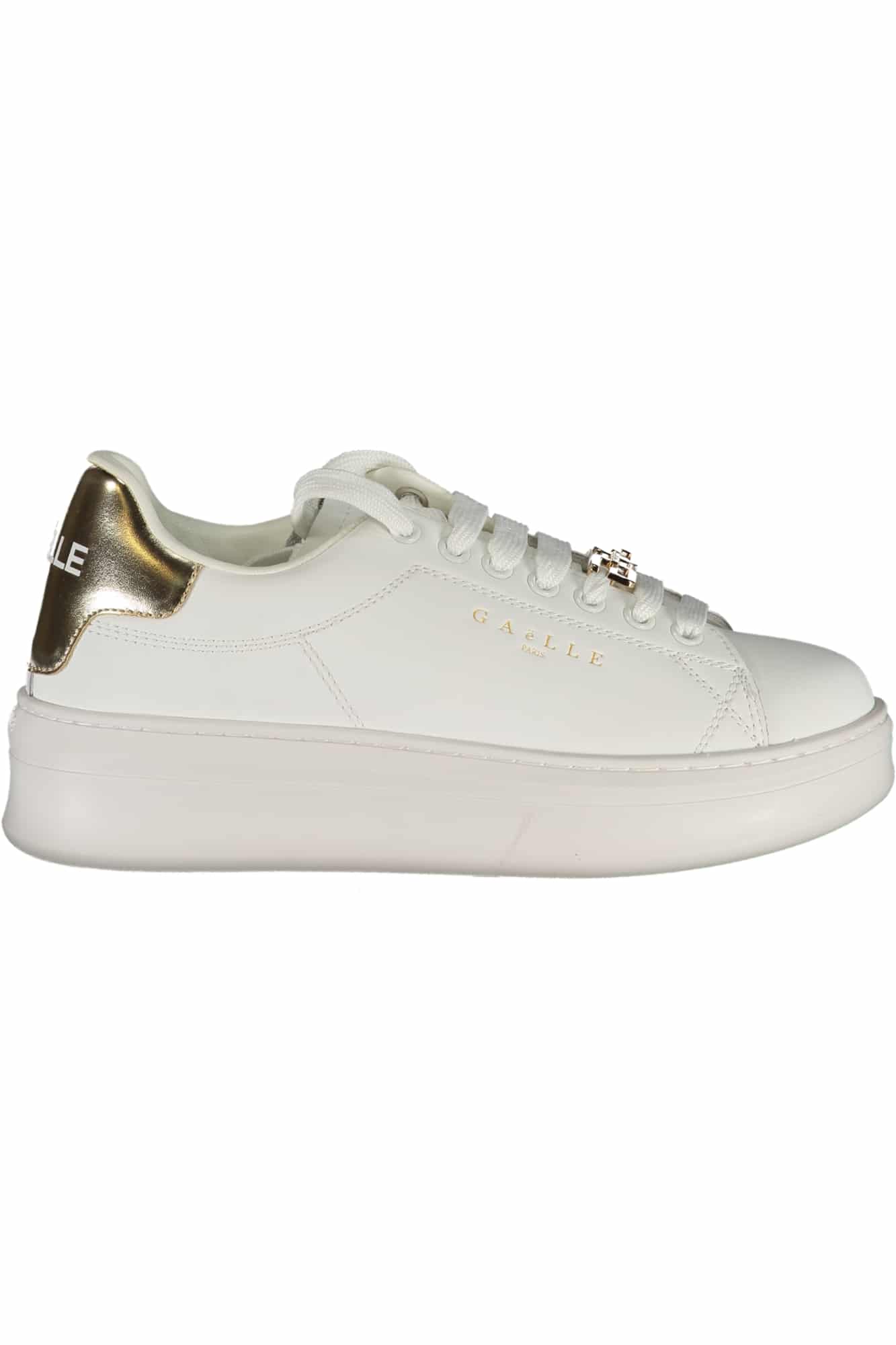 gaellepariscalzaturasportivadonnabianco_1 GAELLE PARIS WHITE WOMEN'S SPORTS SHOES - Image 1