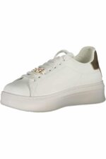 GAELLE PARIS WHITE WOMEN'S SPORTS SHOES - Image 3