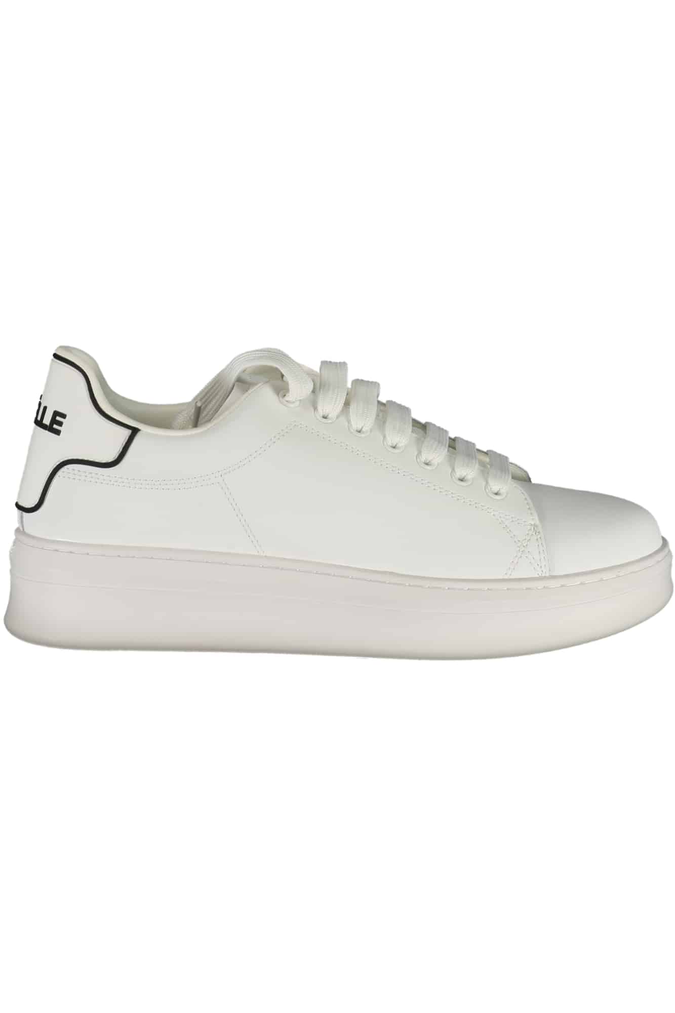 gaellepariscalzaturasportivauomobianco_1 GAELLE PARIS WHITE MEN'S SPORTS SHOES - Image 1